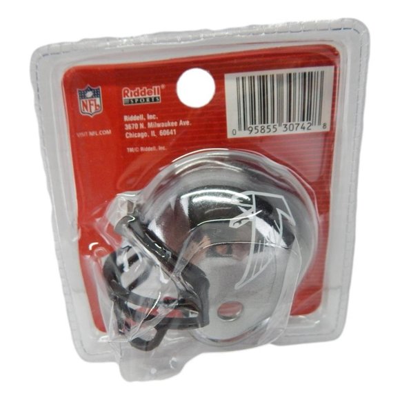 New Riddle Sports Mini Color Chrome Football Helme - Picture 5 of 16